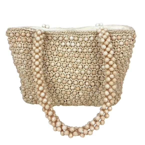 LOEFFLER RANDALL Mina Mini Beaded Tote Bag - $295. - Picture 4 of 16